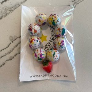 NWT Stella Cove Jawbreaker Bubblegum Bead Bracelet